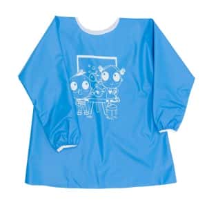 Ti Tin Bata impermeable Ti Tín estampada Azul