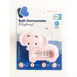 Termómetro de baño Elefante Rosa