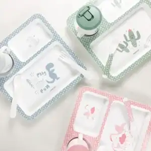 Kikka Boo Juego de vajilla 4pcs - Juegos de vajilla