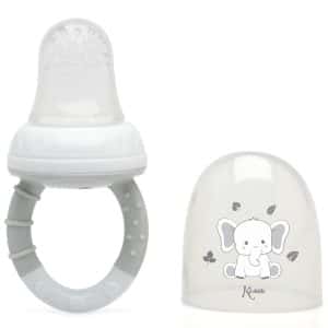 Kiokids alimentador antiahogo para bebé gris