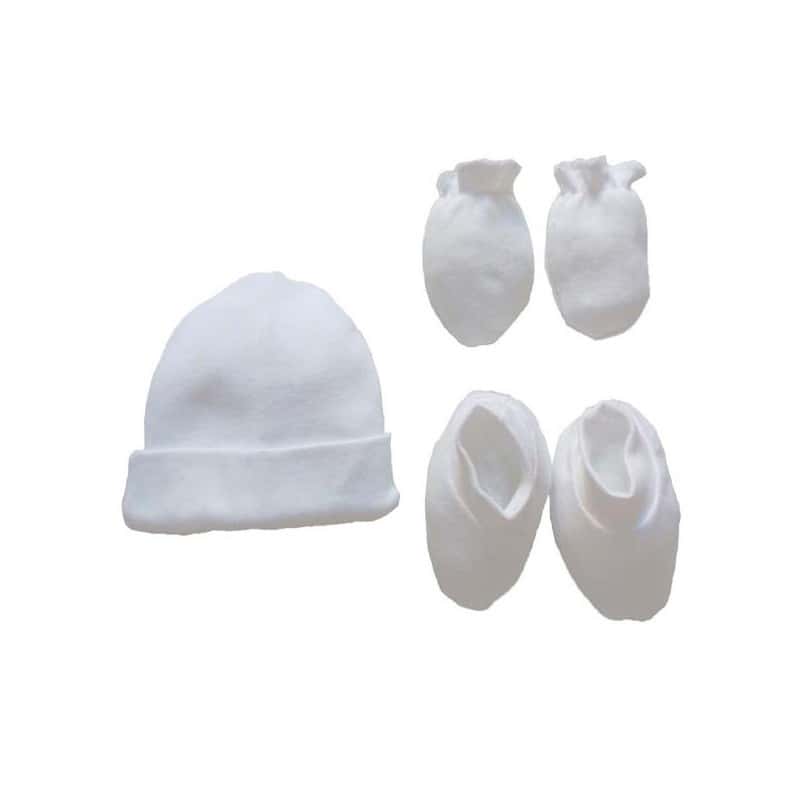 DUFFI BABY SET REGALO 3 PZ BLANCO