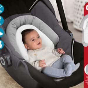 KIOKIDS Almohada reductora evolutiva beige y gris