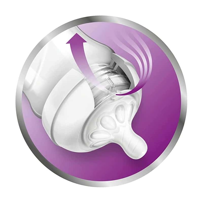 Philips Avent SCF036/17 - Biberón natural de 330 ml, transparente - Imatge 4