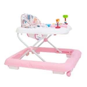 Andador bandeja actividades en rosa de Olmitos