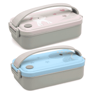 Caja almuerzo acero inoxidable de Kiokids